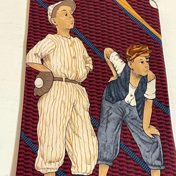 THREE VINTAGE TIES INCLUDING SATURDAY EVENING POST - Picture 4 of 15